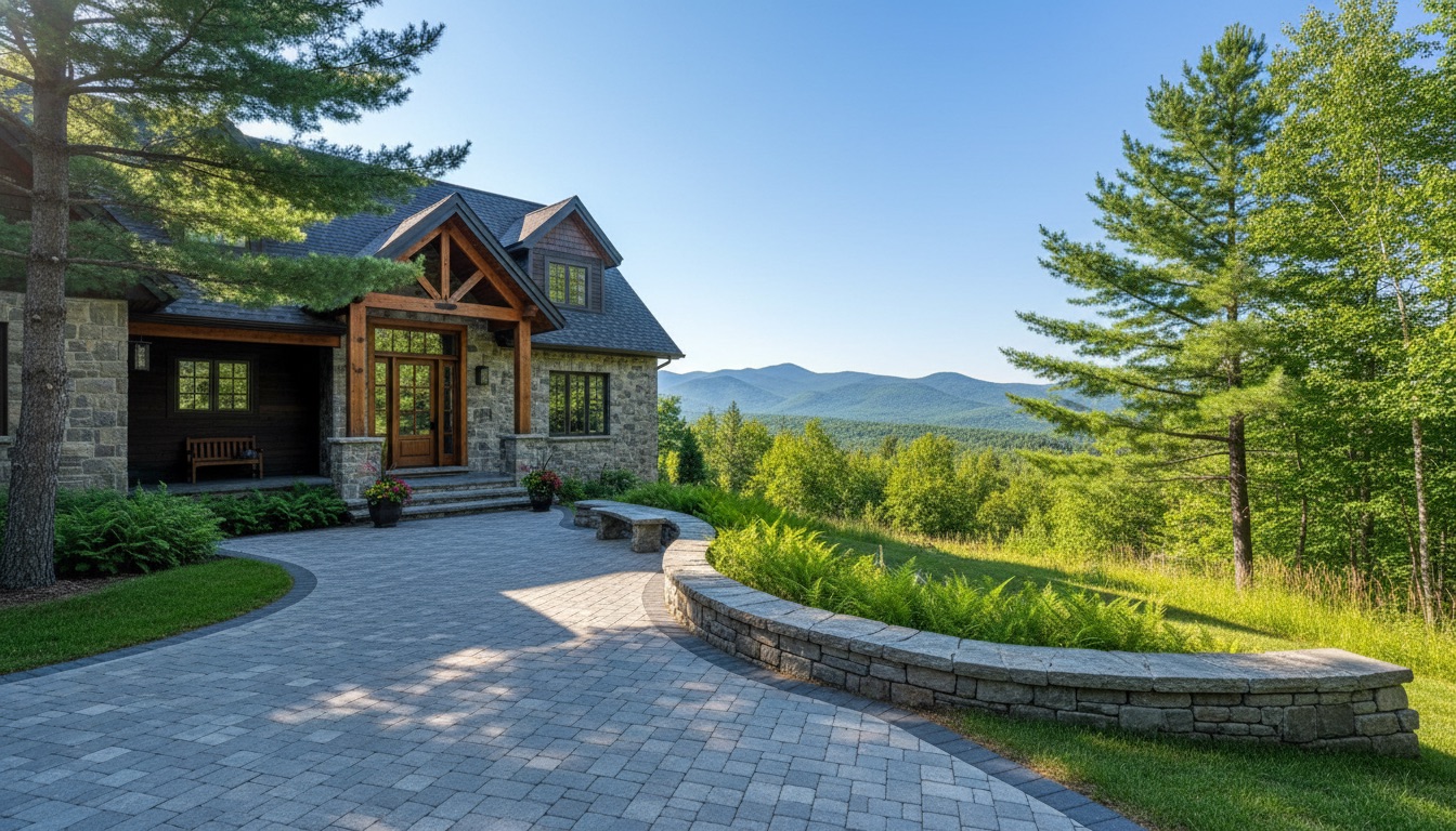 Pavé-uni résidentiel dans les Laurentides