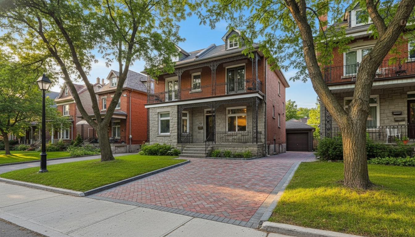 Pavé-uni résidentiel à Montréal